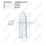 Пыльник рулевой рейки MOTORHERZ RDZ0403MG 47F4G O 1440602621 - Изображение 2