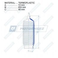 Пыльник рулевой рейки MOTORHERZ O1X 26HE RDZ0438MG 1440602637 - Изображение 2