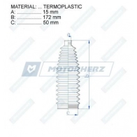 Пыльник рулевой рейки MOTORHERZ 1440602667 WMX 0G RDZ0472MG - Изображение 2