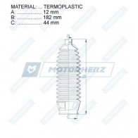 Пыльник рулевой рейки MOTORHERZ RDZ0535MG 3Q WAB2X 1440602723 - Изображение 2