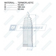Пыльник рулевой рейки MOTORHERZ 99QHNG 5 RDZ0567MG 1440602751 - Изображение 2