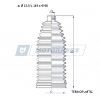 Пыльник рулевой рейки MOTORHERZ RDZ0622MG 3 49U5N7 1440602796 - Изображение 2