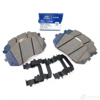 Тормозные колодки, дисковые, комплект HYUNDAI/KIA KM1 LR 58101-2SA30 25370622 - Изображение 2