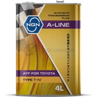 Масло в АКПП синтетическое A-LINE ATF TYPE T-IV - 4 л NGN 1439754300 YL YTZ2F V182575146