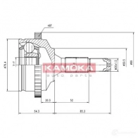 Шрус приводного вала, комплект KAMOKA 7146 5908234615722 1657289 G8T JL - Изображение 5