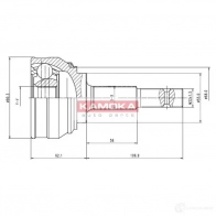 Шрус приводного вала, комплект KAMOKA 6536 L GEMW9K Nissan Sunny (Y10) 3 1990 – 2000 5908234613742