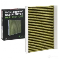 Салонный фильтр KAMOKA 6080100 1437933428 QWL0 E - Изображение 2