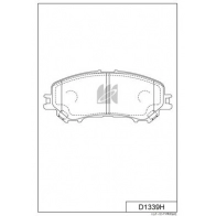 Тормозные колодки дисковые, комплект KASHIYAMA Nissan X-Trail (T32) 3 Кроссовер 2.0 (T32) 141 л.с. 2014 – 2024 4 LCPW1 D1339H