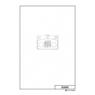Тормозные колодки, дисковые, комплект KASHIYAMA D2006 QJCQL6 3CBK 64S 1424488426