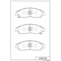 Тормозные колодки дисковые, комплект KASHIYAMA D2371M MZ1I QP Toyota Hiace (H300) 6 2019 – 2020