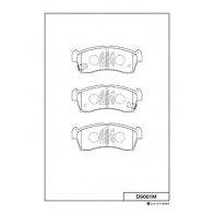 Тормозные колодки, дисковые, комплект KASHIYAMA CJ53D J0 BXL5V D9061M Citroen C-Zero 1 (MiEV) Хэтчбек