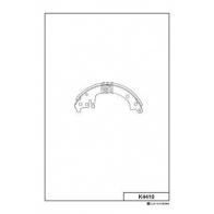 Тормозные колодки, комплект KASHIYAMA KEPSV7 1424865423 OVH9 0PV K4410