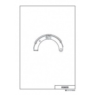 Тормозные колодки, комплект, стояночная тормозная система