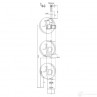 Амортизатор JD 1420585309 NTTJ 4UE JAA0090