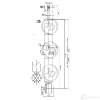 Амортизатор JD JAA0140 CTL89 H 1420585327