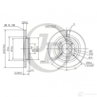 Диск тормозной JD JBD0074 WTL MV 1420586260