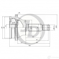 ШРУС JD 1439747619 EF5 6K JCT0120A