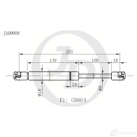 Газовый упор JD JAD0008 NCNC7 V 1420586123