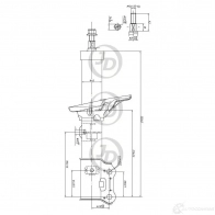 Стойка амортизатора JD FGBG QN 1420585552 JAS0132