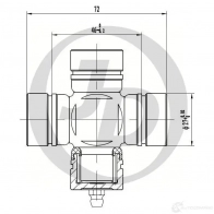 Крестовина JD 1420586794 JTU0043 Z 1NS0E