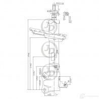 Стойка амортизатора JD JAS0052 X9 CR4GZ 1420585504