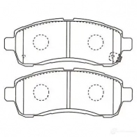 Тормозные колодки, комплект KAVO PARTS bp4576 1757436 DZ2N L2 8715616084802