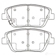 Тормозные колодки, комплект KAVO PARTS QTM UJ43 1757362 8715616167697 bp4028