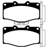 Тормозные колодки, комплект KAVO PARTS bp9018 X 0PPXX 8715616007566 1757722
