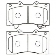 Тормозные колодки, комплект KAVO PARTS 0 84PDB Nissan Patrol (Y62) 6 Внедорожник 5.6 405 л.с. 2010 – 2024 8715616229975 bp6627