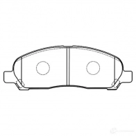 Тормозные колодки, комплект KAVO PARTS GD GUIX5 bp5550 8715616041843 720356610