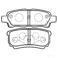 Тормозные колодки, комплект KAVO PARTS 8715616025324 Mitsubishi Lancer 10 (CXA) Хэтчбек 1.8 DI D (Cx9A) 150 л.с. 2010 – 2025 2IHZS 7 bp5538