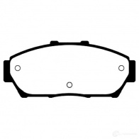Тормозные колодки, комплект KAVO PARTS 8715616015479 1757226 1 KFLU2D bp2037