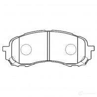 Тормозные колодки, комплект KAVO PARTS 8715616033923 Subaru Impreza (GG) 2 Универсал 1.5 101 л.с. 2001 – 2005 bp8018 EAZ LB1H