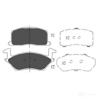 Тормозные колодки, комплект KAVO PARTS kbp9003 8715616133012 1767545 9M KJN - Изображение 5