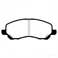 Тормозные колодки, комплект KAVO PARTS Mitsubishi ASX 1 (GA, XA) Кроссовер 1.6 MIVEC 117 л.с. 2010 – 2025 bp5532 UP NRVR 8715616016018