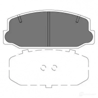 Тормозные колодки, комплект KAVO PARTS 8715616231077 kbp9126 1767666 A64 FS