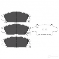 Тормозные колодки, комплект KAVO PARTS 1767174 F5 DOG kbp3028 8715616156905