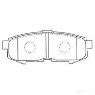 Тормозные колодки, комплект KAVO PARTS 1757429 bp4569 8715616057080 5 TFJU