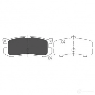 Тормозные колодки, комплект KAVO PARTS 1767277 LLE NB kbp4537 871561615121