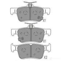 Тормозные колодки, комплект KAVO PARTS 1424649854 8715616297929 VM NQV kbp2068 - Изображение 6