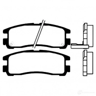 Тормозные колодки, комплект KAVO PARTS bp5522 6TRS9 U 8715616004404 Mitsubishi Galant