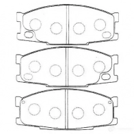 Тормозные колодки, комплект KAVO PARTS bp5549 8715616041836 12A4 VAR 1757496