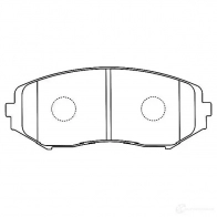 Тормозные колодки, комплект KAVO PARTS Suzuki Grand Vitara (JT, TE, TD) 2 Кроссовер 1.6 AWD (TA74. JB416) 99 л.с. 2005 – 2015 ZBLOH JX bp8528 8715616045865