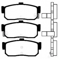 Тормозные колодки, комплект KAVO PARTS S M2G2CK 8715616004954 1757560 bp6554