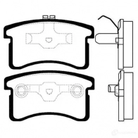 Тормозные колодки, комплект KAVO PARTS 1757174 YCGZ O58 8715616003223 bp1507