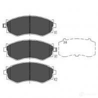 Тормозные колодки, комплект KAVO PARTS 871561615173 kbp6527 1767393 I PBZXGV - Изображение 6