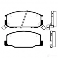 Тормозные колодки, комплект KAVO PARTS ZPBE8 J 8715616007573 bp9021 Toyota Previa (XR10, XR20) 1 Минивэн 2.4 (TCR11. TCR10) 132 л.с. 1990 – 2000
