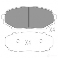 Тормозные колодки, комплект KAVO PARTS 1767360 8715616232265 kbp5547 Q 8IHZ