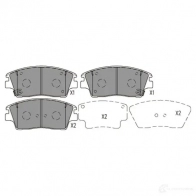 Тормозные колодки, комплект KAVO PARTS CT15 P 8715616295710 1219381109 kbp4030