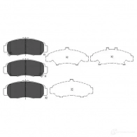 Тормозные колодки, комплект KAVO PARTS 1767129 2C3 Z0J 8715616166614 kbp2047 - Изображение 6
